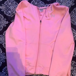 Under Armour zip up jacket size large